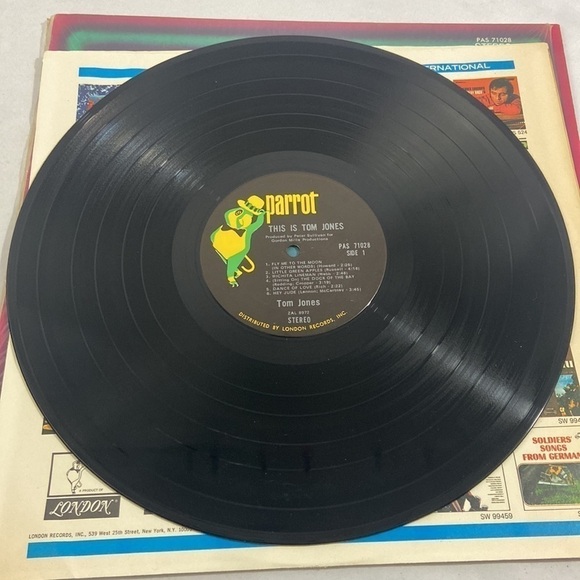 Tom Jones This Is Tom Jones Parrot Records Vinyl Record LP - Picture 3 of 5